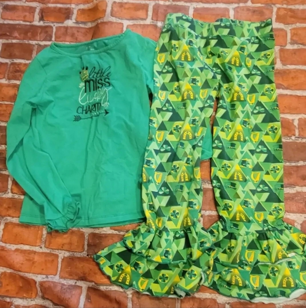 Ub St Patricks Girls Set Sz 9 Little Miss Lucky Charm
